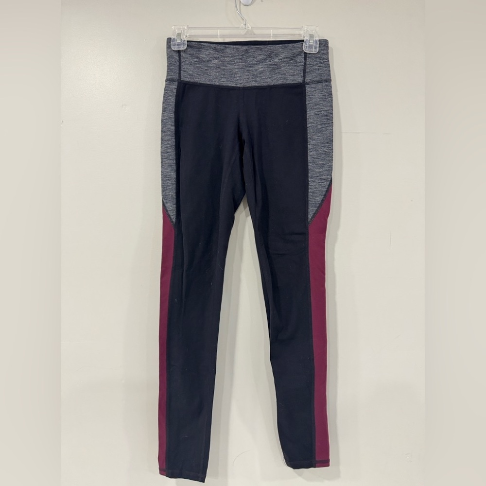 Athleta Black and Gray Leggings Size Small
